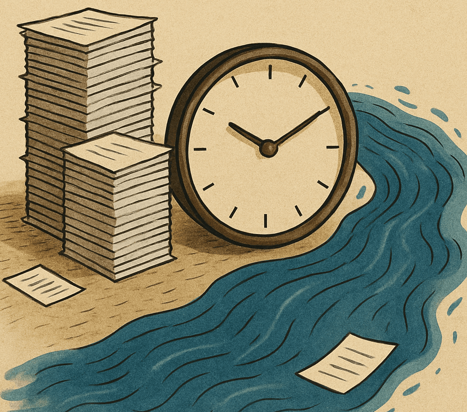 Is information lost? We lose 10 work weeks per year searching for it